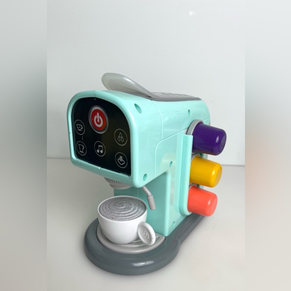 Nothing But Fun Toys My First Coffee Maker Light & Sound Toy Teal Color